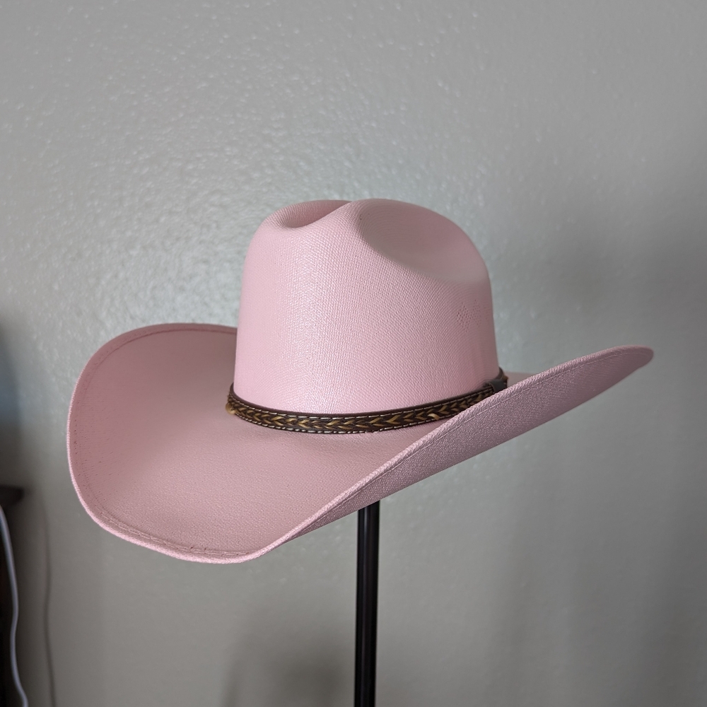 Pink Cowgirl Hat Western Hat Small/Medium